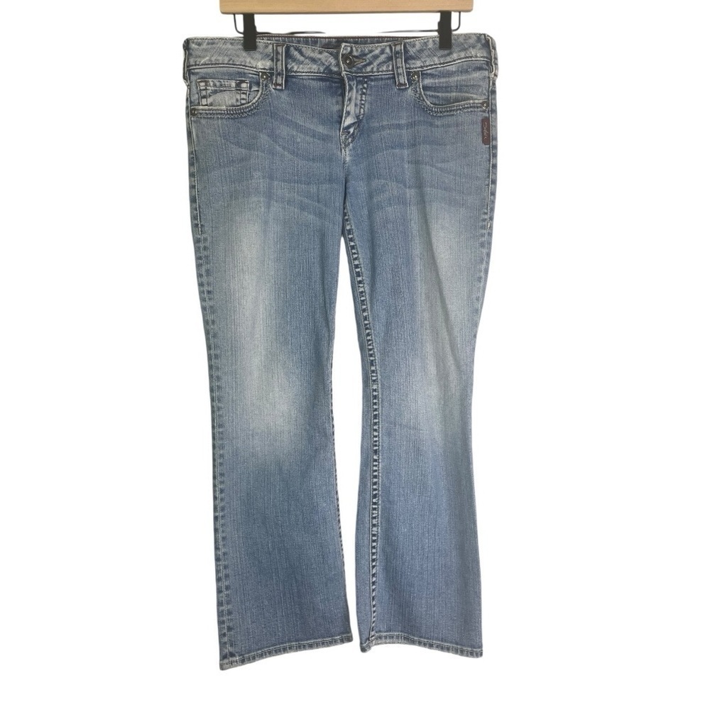 Silver Jeans Women’s Santorini Denim Cropped Jeans